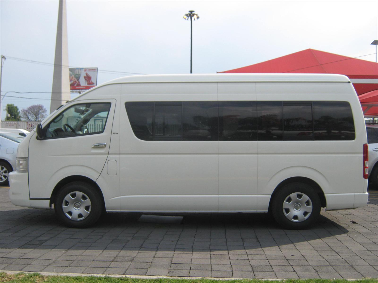 2008 toyota hiace commuter bus #6