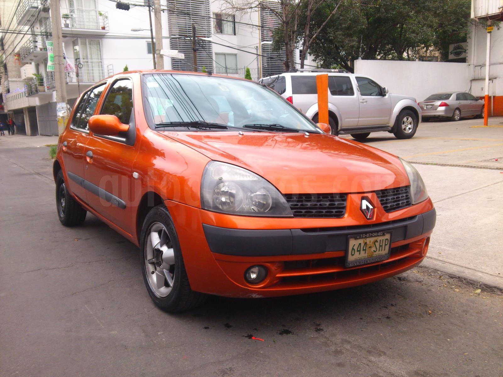 venta Auto Usado Renault Clio 1.6L Expression Aut (2004) color Naranja