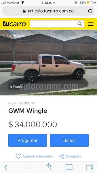 foto Great Wall Wingle 5 2.2L ST 4x2 DC usado