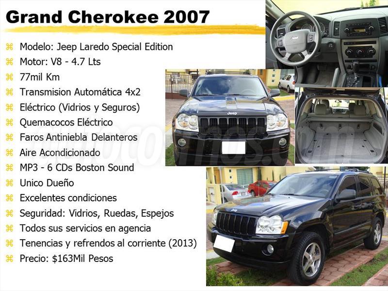 Ficha tecnica jeep grand cherokee 2007 #1