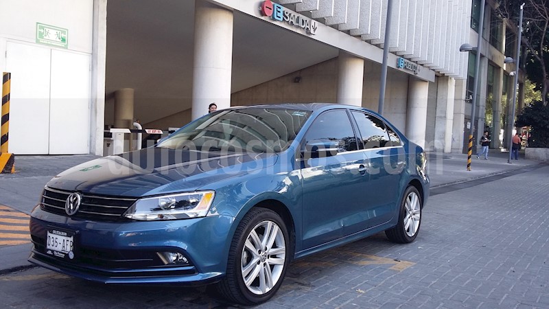 Volkswagen Jetta Sportline Tiptronic Usado 2016 Color Azul Precio Foto Volkswagen Jetta Sportline Tiptronic Usado