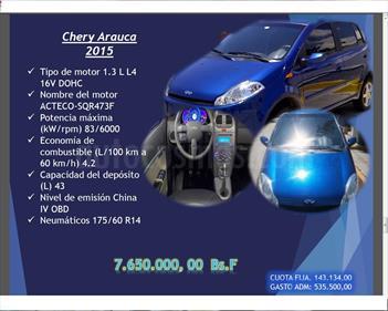 foto Chery Arauca 1.3 Full usado (2016) color A elección precio BoF7.650.000