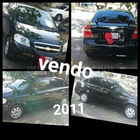 Chevrolet Aveo 1.6L Ac usado (2011) color Negro precio u$s4.000