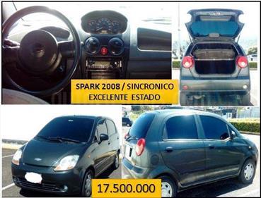 Foto venta carro usado Chevrolet Spark 1.1 Mec (2008) color A eleccion precio BoF60.000.000