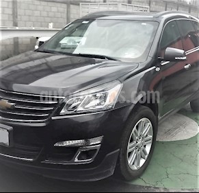 Foto venta Auto usado Chevrolet Traverse LT (2014) color Gris Oxford precio $335,000
