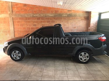 Foto venta Auto Usado Fiat Strada Working 1.4 Cabina Simple Ac (2014) color Negro Vesubio precio $190.000
