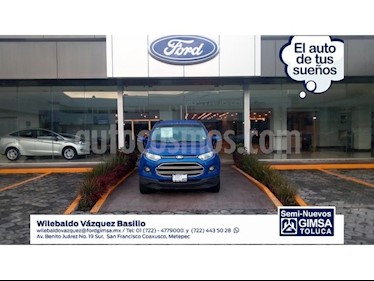 Foto venta Auto Seminuevo Ford Ecosport EcoSport 4x2 MT (2014) color Azul precio $157,000