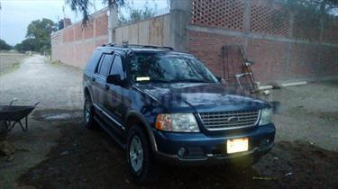 Foto venta Auto usado Ford Explorer Eddie Bauer 4x4 4.0L (2002) color Azul precio $65,000
