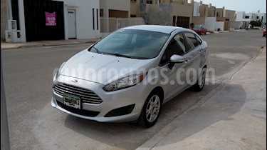 Foto venta Auto usado Ford Fiesta Sedan SE (2014) color Gris precio $129,000