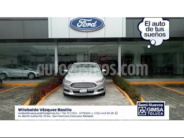 Foto venta Auto Seminuevo Ford Fusion 2.5 S I4 AT (2015) color Plata precio $195,000