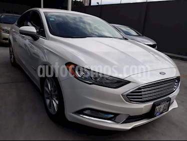 Foto venta Auto Seminuevo Ford Fusion SE Hibrido (2017) color Blanco Platinado precio $350,000