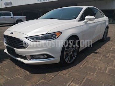 Foto venta Auto usado Ford Fusion TITANIUM PLUS 2L GTDI (2017) color Blanco Platinado precio $395,000