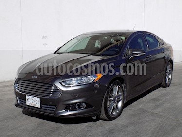 Foto venta Auto usado Ford Fusion Titanium Plus (2015) color Gris Nocturno precio $225,000