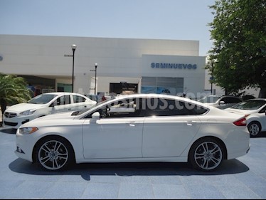 Foto venta Auto Usado Ford Fusion Titanium Plus (2016) color Blanco Platinado precio $305,000
