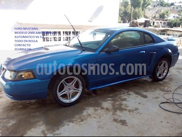 Foto venta Auto usado Ford Mustang Coupe V6 Aut (2000) color Azul Metalizado precio $60,000