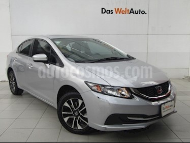 Foto venta Auto Usado Honda Civic EX (2014) color Plata Diamante precio $189,000