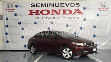Foto venta Auto Seminuevo Honda Civic EXL 1.8L Aut NAVI (2014) color Rojo Camelia precio $198,000