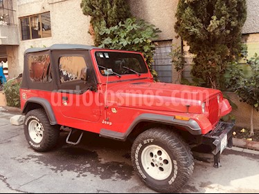 Foto venta Auto usado Jeep Wrangler Rubicon 4x4 4.0L Techo Lona (1995) color Rojo precio $130,000