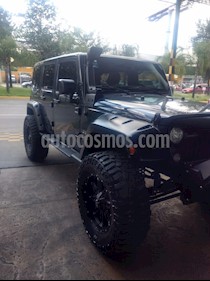 Foto venta Auto usado Jeep Wrangler Unlimited Sahara 4x4 3.6L Aut (2017) color Gris precio $900,000