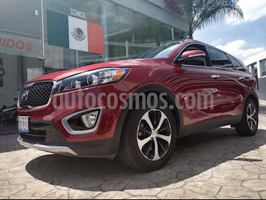 Foto venta Auto Usado Kia Sorento 3.3L EX Pack Nav AWD 7 Pas (2016) color Rojo precio $410,000