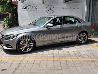 Foto venta Auto Seminuevo Mercedes Benz Clase C 200 CGI Sport Aut (2015) color Gris precio $395,000