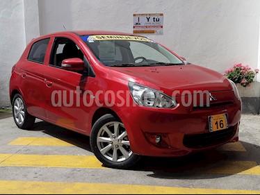 Foto venta Auto Seminuevo Mitsubishi Mirage GLS CVT (2016) color Rojo precio $169,500