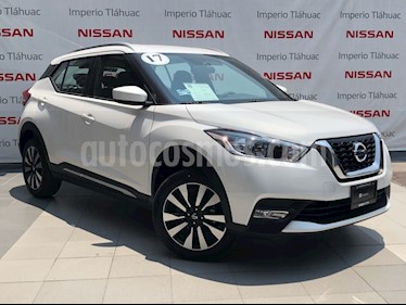 Foto venta Auto Usado Nissan Kicks Advance Aut (2017) color Blanco Perla precio $279,000