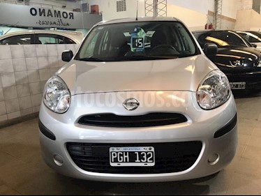 Foto venta Auto Usado Nissan March Active (2015) color Gris Plata precio $275.000