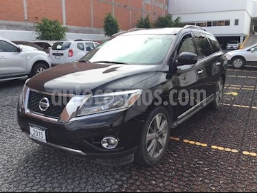 Foto venta Auto usado Nissan Pathfinder 3.5 EXCLUSIVE AT 5P 7 Plazas (2015) color Negro precio $340,000
