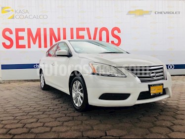 Foto venta Auto Seminuevo Nissan Sentra Sense Aut (2016) color Blanco precio $178,000