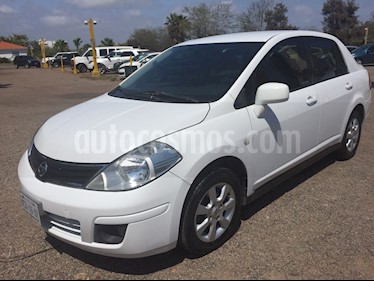 Foto venta Auto usado Nissan Tiida Sedan Custom Aut Ac (2011) color Blanco precio $85,000