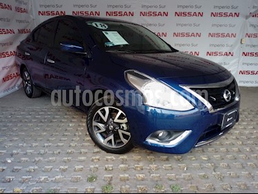 Foto venta Auto Usado Nissan Versa Exclusive NAVI Aut (2018) color Azul precio $228,900