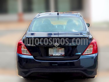 Foto venta Auto Usado Nissan Versa Exclusive NAVI Aut (2015) color Azul precio $175,000