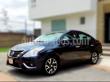 Foto venta Auto Seminuevo Nissan Versa Exclusive NAVI Aut (2015) color Azul precio $175,000