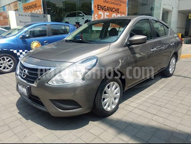 Foto venta Auto Usado Nissan Versa Sense Aut (2015) color Cafe precio $165,000