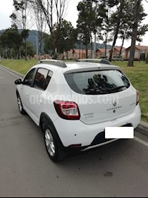 Foto venta Carro Usado Renault Sandero Stepway Expression (2018) color Blanco Glaciar precio $42.000.000