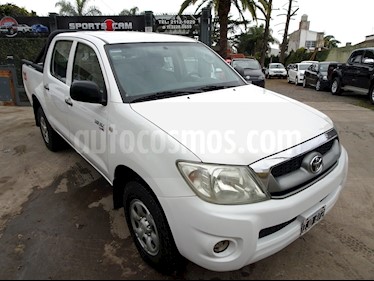 Foto venta Auto Usado Toyota Hilux 2.5 4x4 DX Pack DC (2009) color Blanco precio $375.000
