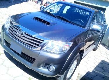 Foto venta Auto usado Toyota Hilux 3.0 4x4 SRV TDi DC Cuero (2015) color Gris Oscuro precio $935.000