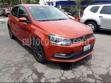Foto venta Auto Seminuevo Volkswagen Polo 1.6L Base 4P Ac (2017) color Naranja precio $204,000