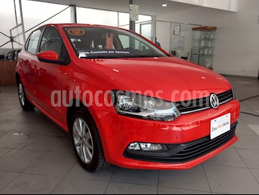 Foto venta Auto Seminuevo Volkswagen Polo 1.6L Comfortline 5P (2017) color Rojo precio $189,500