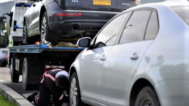 ¿Cómo saco mi carro de los patios durante la cuarentena?