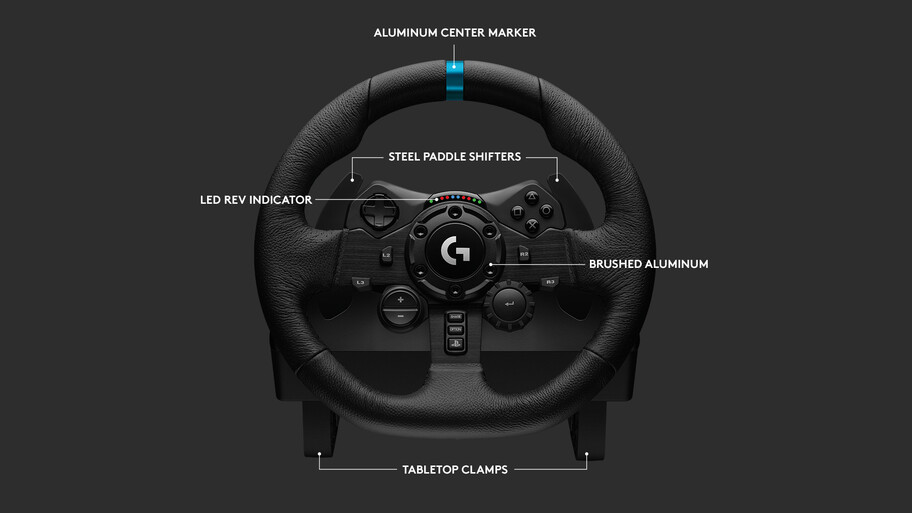 Logitech G923, el volante más avanzado para gamers