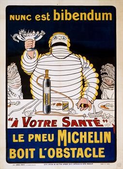 Bibendum La Mascota Y Simbolo De De Michelin Cumple 1 Anos