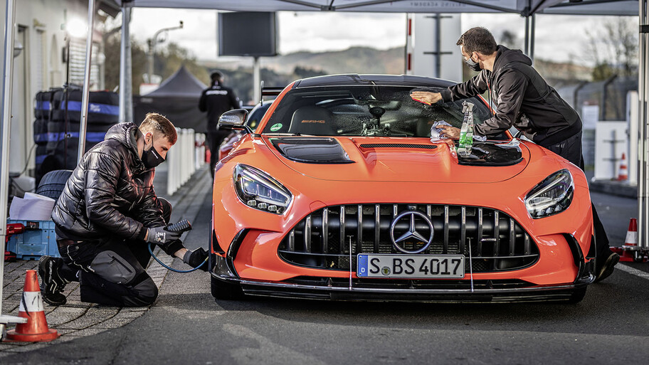 Mercedes Amg Gt Black Series Es El Auto Mas Rapido De Nurburgring
