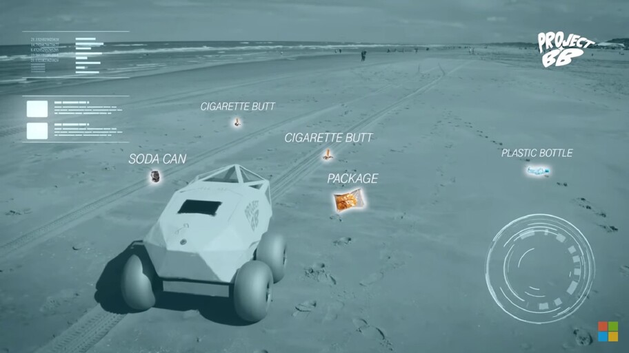 BeachBot, el robot autónomo que limpia las playas